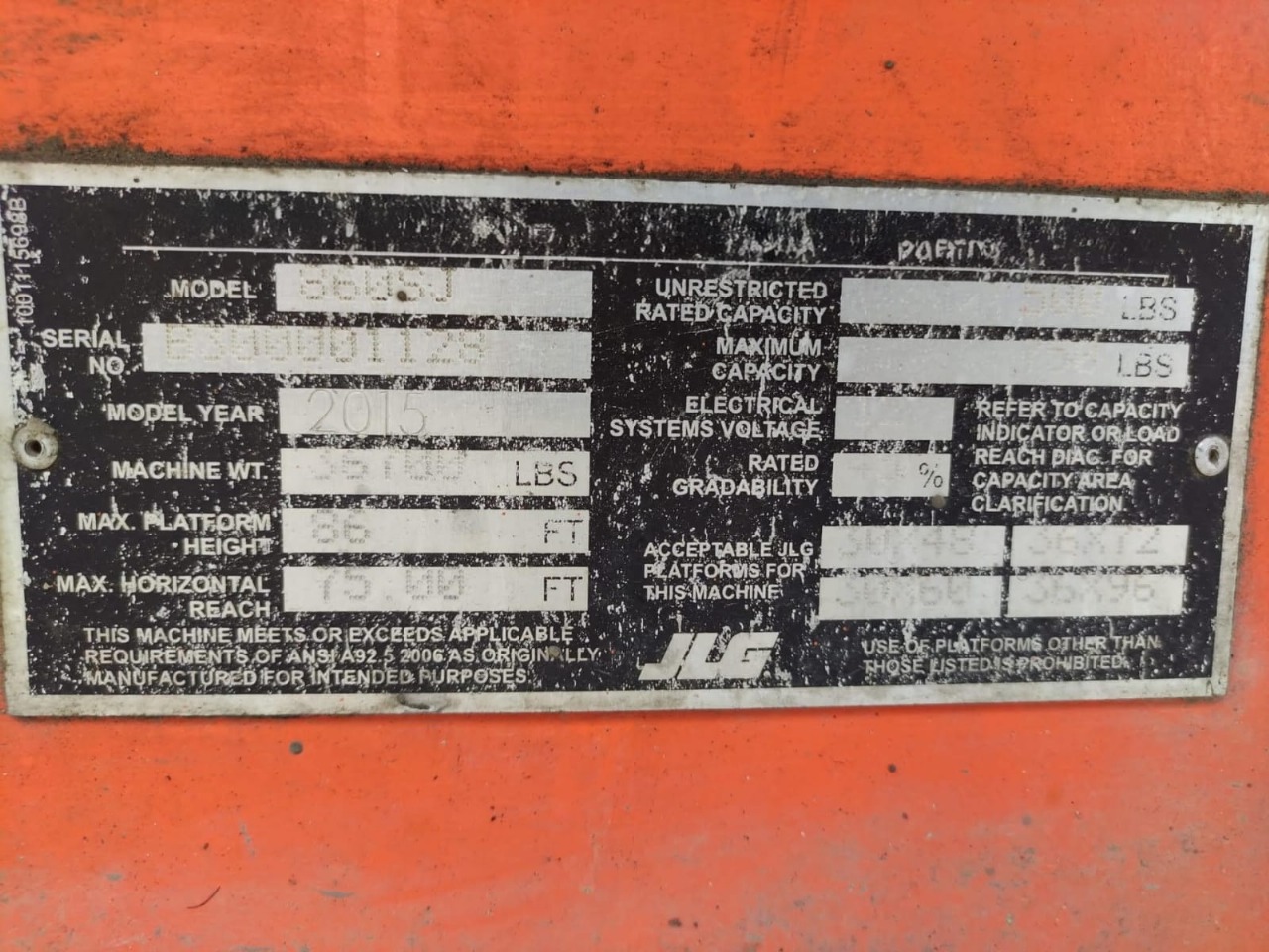 Sold - Telescopic Boom Lift - View 2